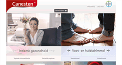 Desktop Screenshot of canesten.nl